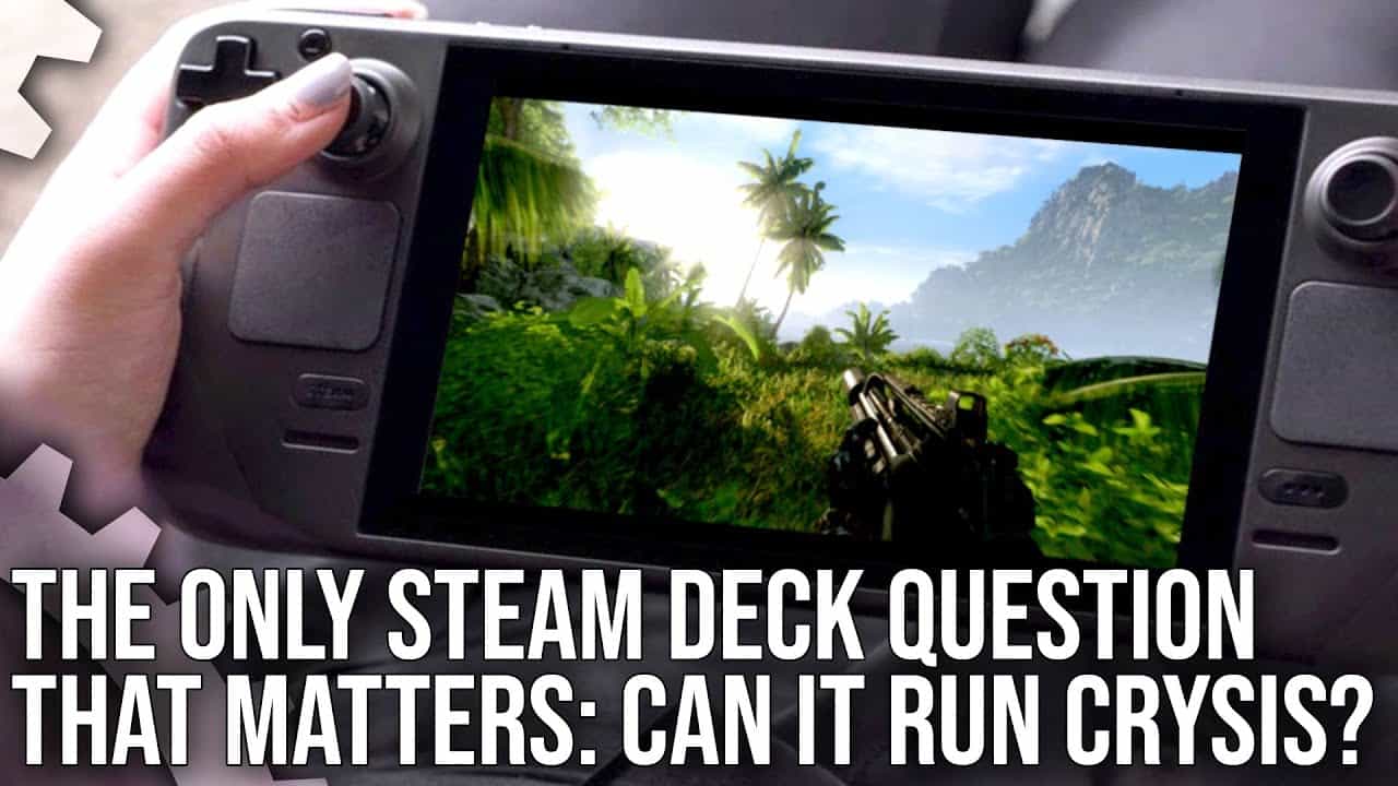 Steam Deck riesce a far girare Crysis? Digital Foundry risponde all’annosa domanda!